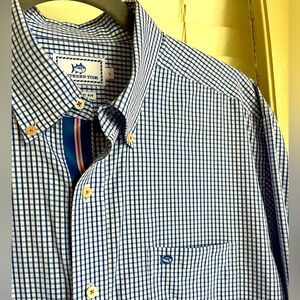 Southern Tide Long Sleeve Button Down Large